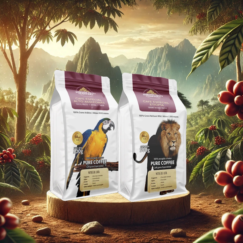 Café Alto Amazonas & Etiopía Sidamo