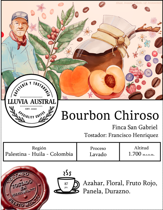 Café Colombia Bourbon Chiroso